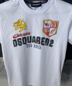 Alternative view of DSQ2 Canada Graphic Cotton White T Shirt