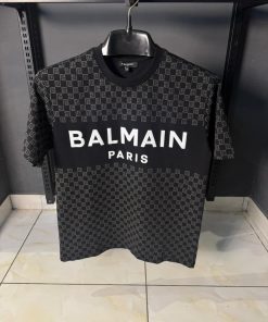 Alternative view of BLM Paris Monogram Logo Print Cotton T Shirt