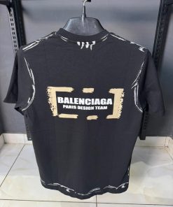 Alternative view of BB Paris Unity Splatter Logo Black T-Shirt