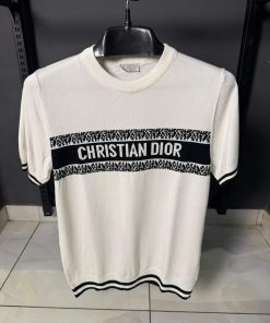 CD Oblique Jacquard Band Knit T Shirt