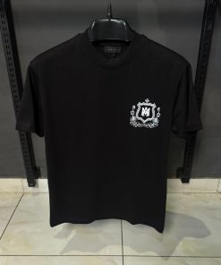 AR Black Club Hollywood Crest Logo T Shirt