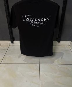 Alternative view of GV Paris Distorted Glitch Logo T Shirt Black