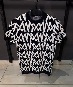 MN AllOver Jacquard Monogram Knit T Shirt