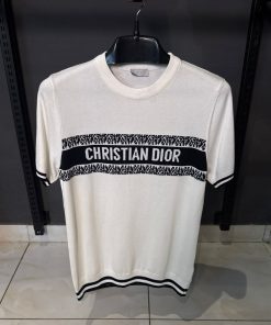 CD Oblique Jacquard Band Knit T Shirt