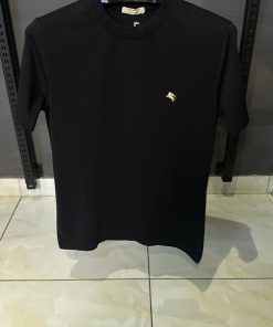 BR Gold EKD Emblem Cotton T Shirt Black