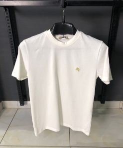BR Gold EKD Emblem Cotton T Shirt White