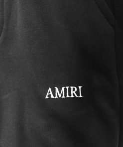 Alternative view of AR Essential Logo Black Cotton Sweatpants