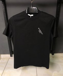 Alternative view of GV Paris Black Diagonal Signature Logo T Shirt