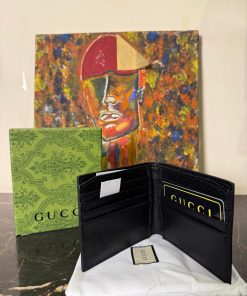 Alternative view of GC Animalier Leather Biofold Wallet with Bee Logo