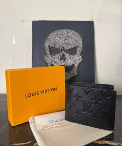 Louis V Multiple Wallet Monogram Shadow Leather