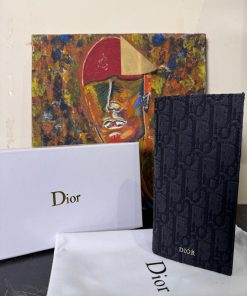 Alternative view of DR Diamond Long Wallet Black Grey