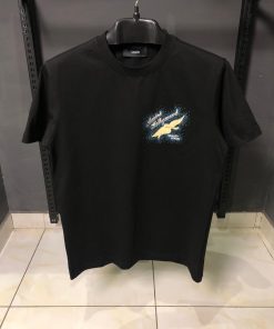 AR Black Crystal Wing Graphic T Shirt