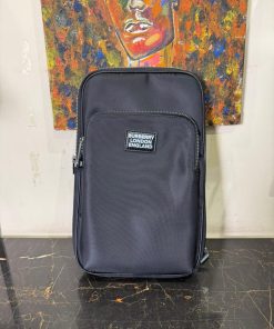 BR London England Nylon Sling Bag