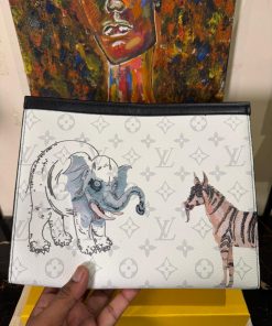 Alternative view of Louis V x Chapman Brothers Pochette Voyage