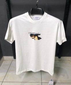 Alternative view of OFFW Caravaggio Crown Arrows T Shirt