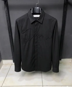 Dior Rope Logo Shirt Black premium oversized tees pakistan luxury streetwear pakistan