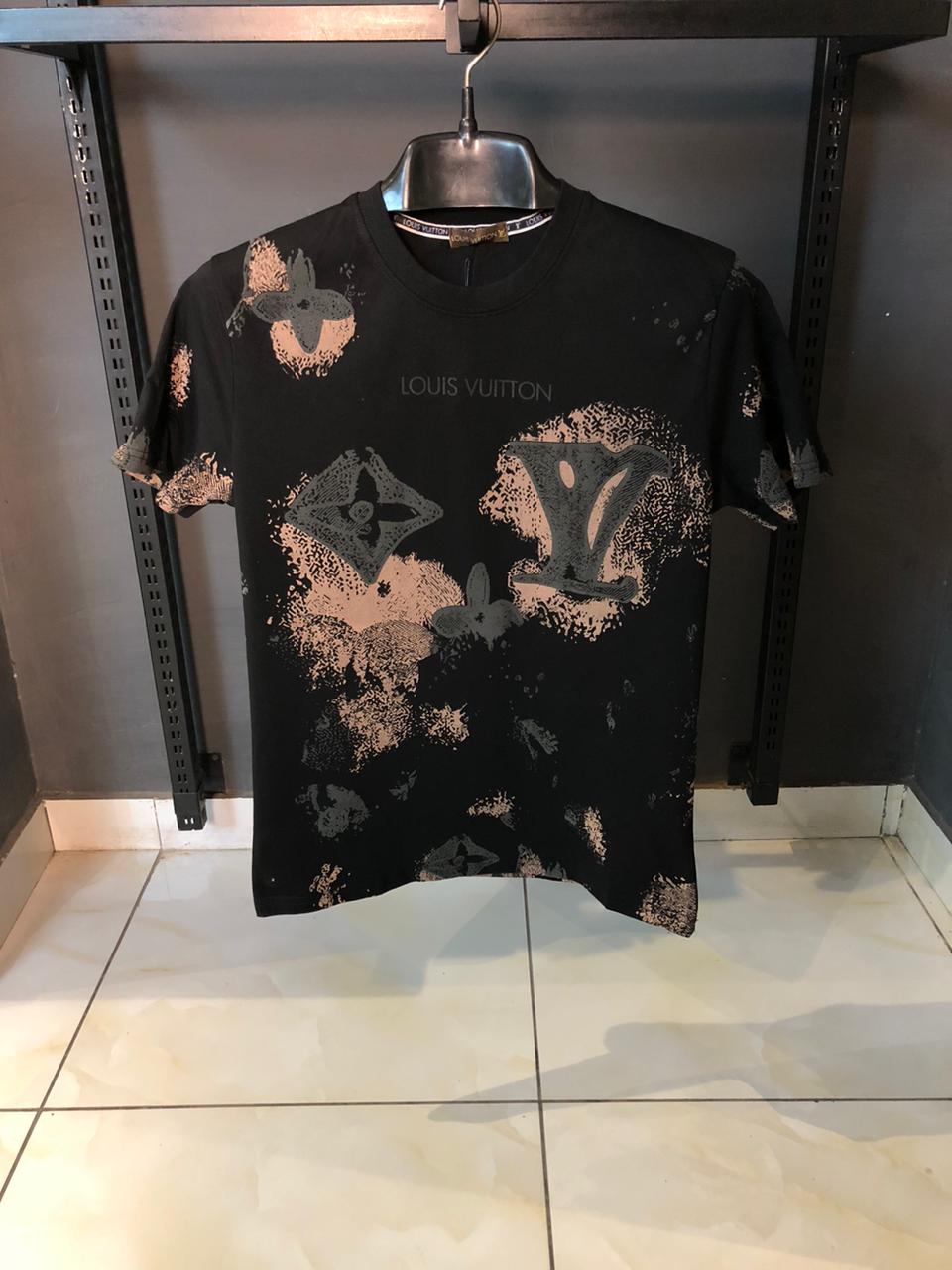 Louis Vuitton Bleach Effect Monogram T Shirt