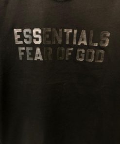 Alternative view of Essentials Black Reflective Logo T-Shirt