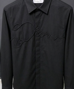 Alternative view of DR Rope Logo Shirt Black